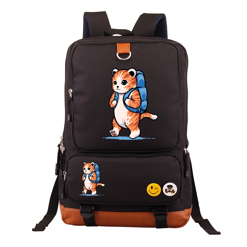 

2026 popular cartoon, anime, and animal/pet-themed large-capacity notebook-compatible school, leisure, business, and travel back