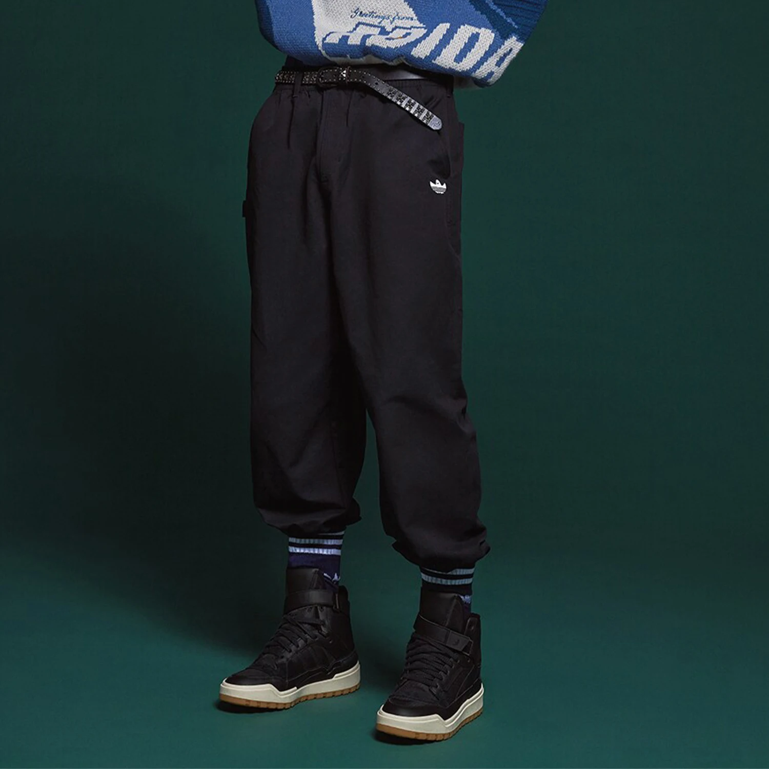 

Adidas genuine 2023 New Unisex Workwear Style Sport Pants IU0080