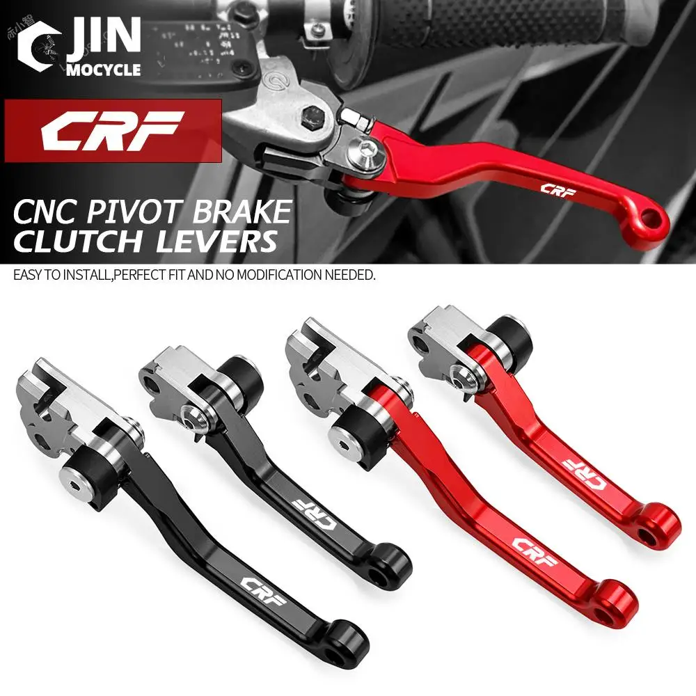Dla HONDA CRF250F CRF150F CRF150R dźwignie sprzęgła hamulca CRF250R CRF450R CRF250X CRF450X CRF230F CRF250L/M 2003-2017 2018 2019 2020 — zdjęcie 2