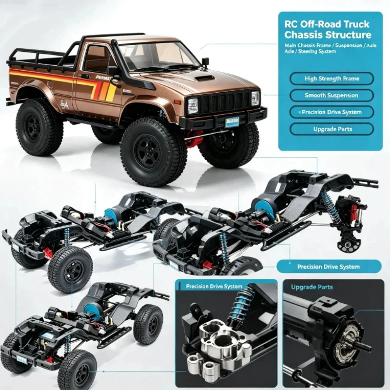 Rc Hobby Off Road - Rgt 1/10 Ex86110pro Pioneer II Bezszczotkowy