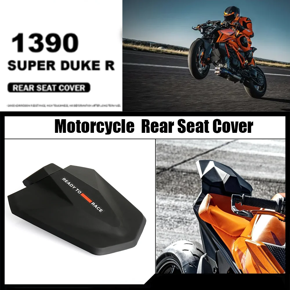 

Motorcycle For 1390 Super Duke R 2024 2025 Rear Seat Cowl Pillion Fairing Tail Section Cover Hump Fairing Rear Seat Cover