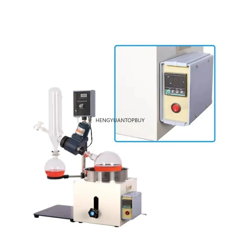 1L-5L Manual Lifting Laboratory Electric Rotary Evaporator Vacuum Distillation Extraction Core Pump Motor for Organic Synthesis
