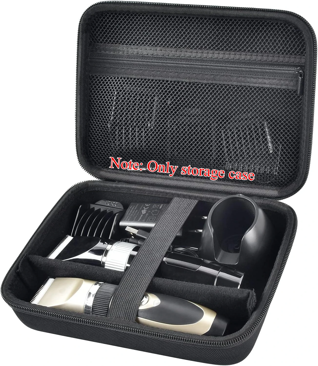 (ケースのみ) Hatteker/oneisall/Ufre/Limural バリカン用ケース、男性用ひげトリマーオーガナイザーボックス、コードレスヘア用