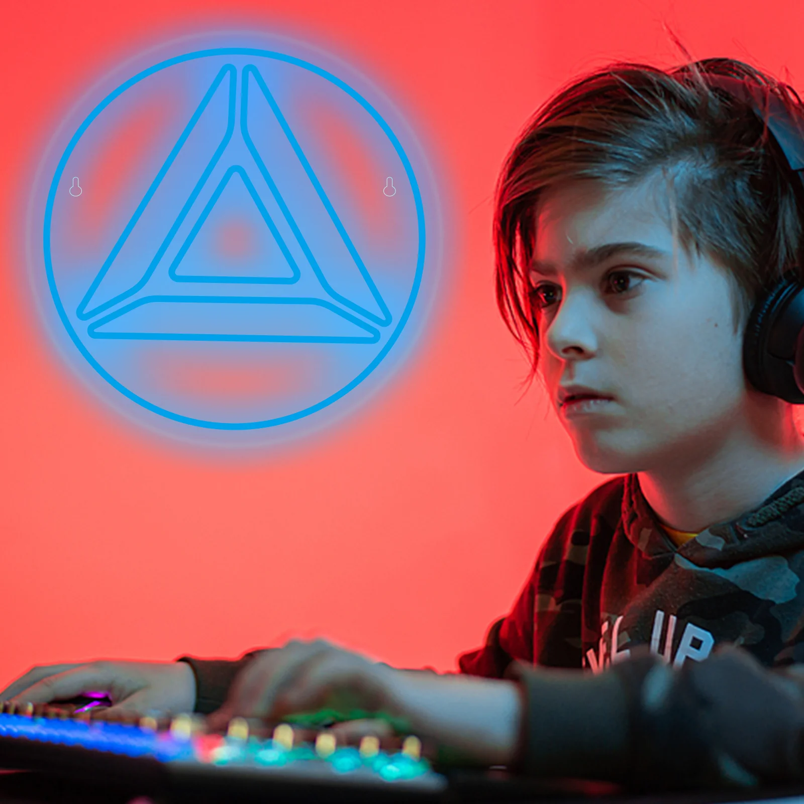 لافتة نيون لمفاعل القوس للديكور الجداري ، أضواء ليد ، ديكور غرفة ميكانيكي ، لاعب ، غرفة نوم ، حفلة بار ، متجر موضوع ، الرجل الحديدي ، مصباح طاقة USB