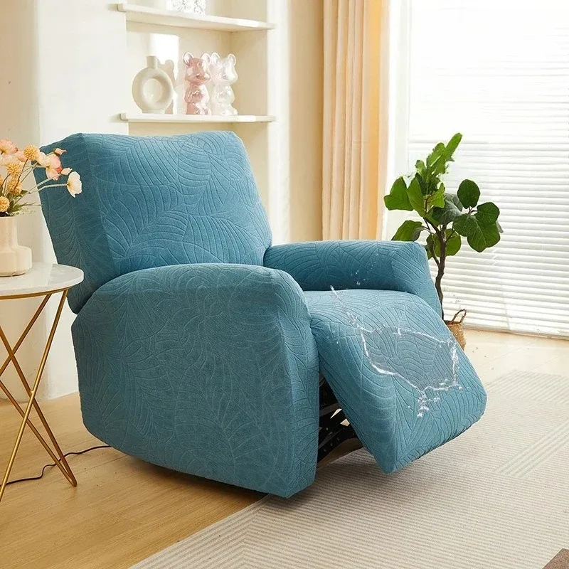 Waterproof Recliner Sofa Covers Elastic Jacquard Armchair Case Relax Chair Couch Slipcovers For Living Room Protecter