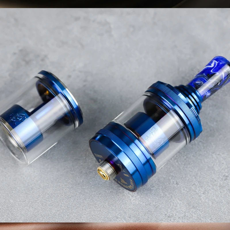 ถังบุหรี่ไฟฟ้าแบบคอยล์เดี่ยวขนาด2มล./4มล. ถังไอน้ำบุหรี่ไฟฟ้าแบบก้าน510จาก hellvape แบบกระต่ายตายแล้ว MTL RTA