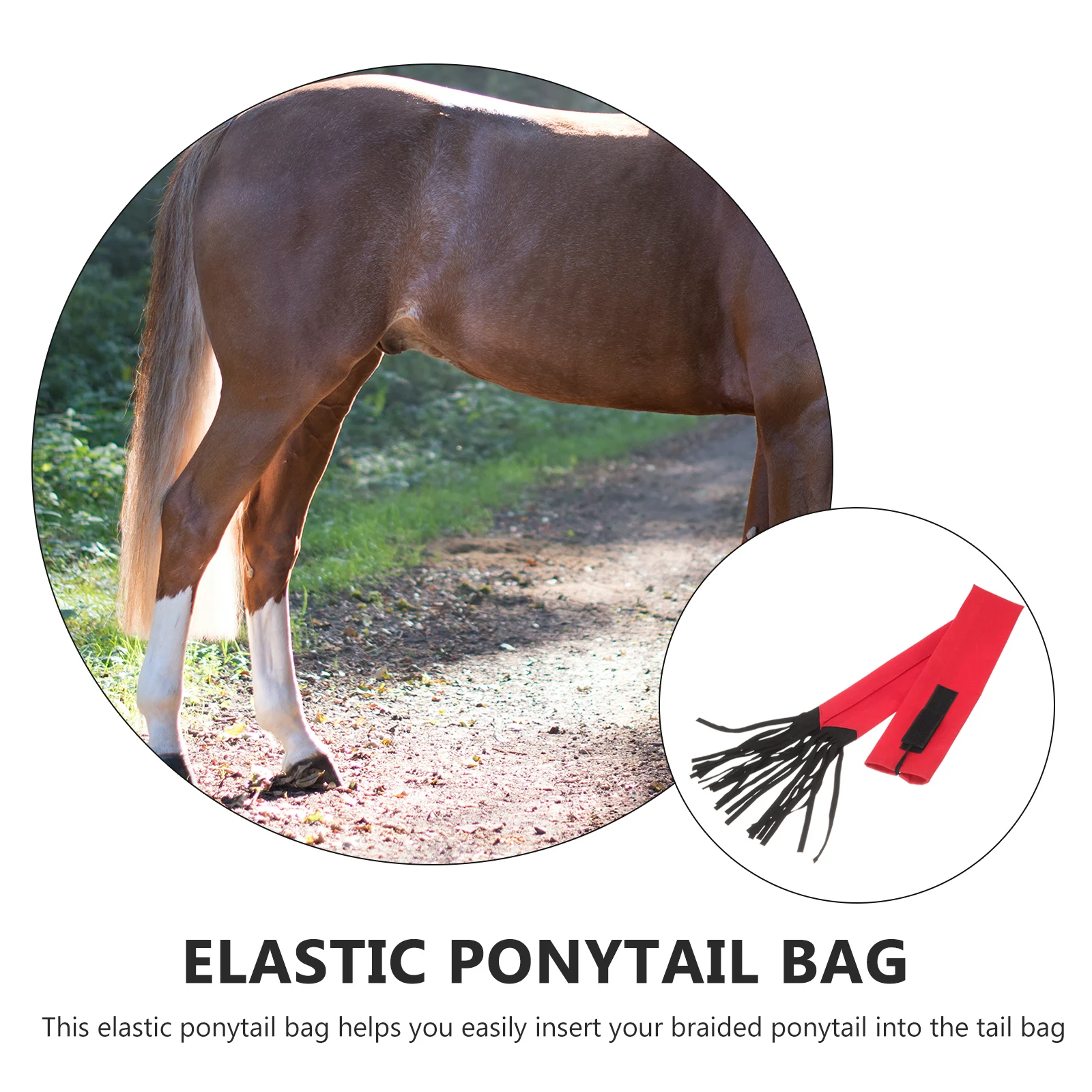 

Tail Protector Cattle Elastic Design Multi-Functional Durable Non-Woven Fabric Grooming Supplies Farm