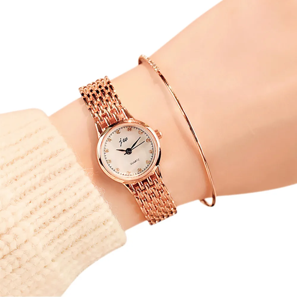 

الساعات Montres Femmes Women Quartz Analog Wrist Small Dial Delicate Watch Luxury Business Watches Reloj Mujer 손목시계