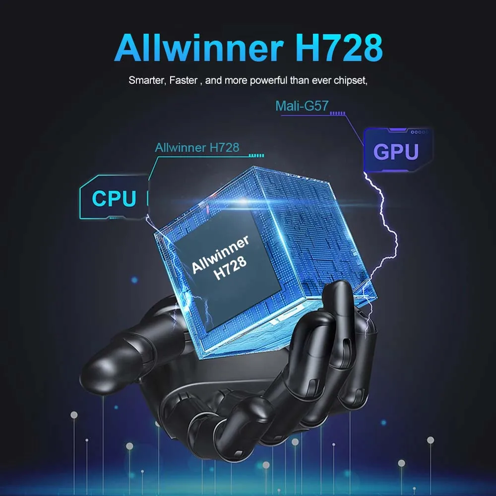 أندرويد 14.0 التلفزيون الذكي مربع allwinnerh728 يوتيوب يهز صوت جوجل شبكة الطيران 8K إيثرنت 1000M واي فاي 6 HDR10 + تعيين الإطار الأعلى MortalH728