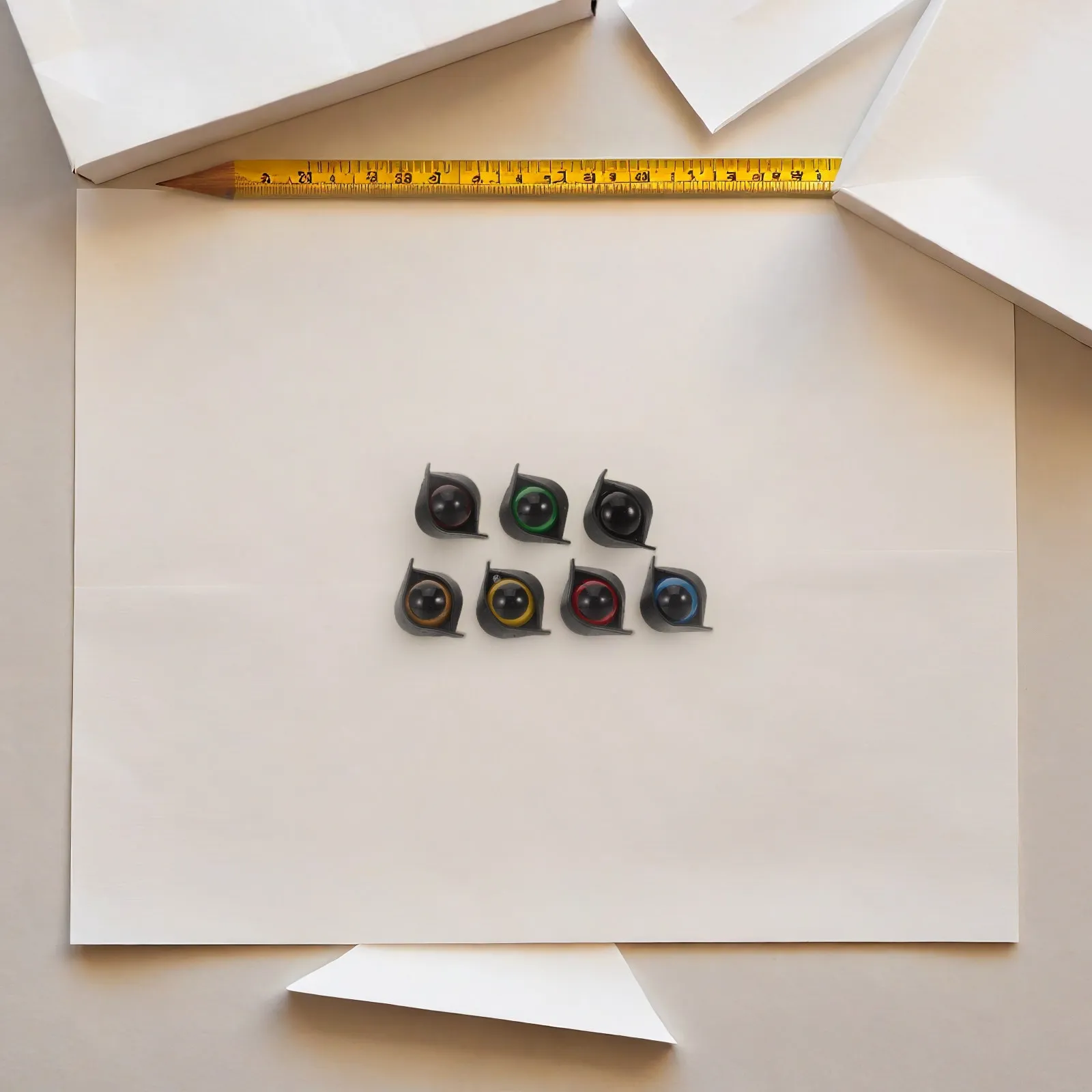 

50 комплектов пластиковых глазок 14 мм для вязаных игрушек, мягких игрушек ручной работы, рукоделия, шитья и вышивки