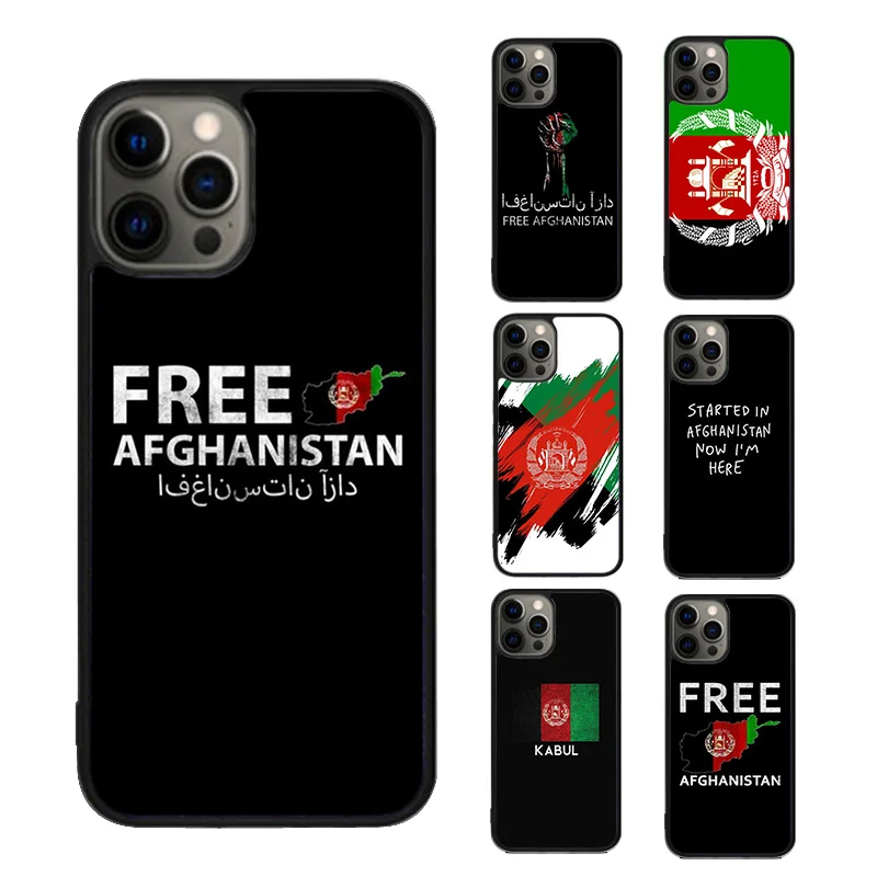 I Love Afghanistan flag Phone Case cover For iPhone SE2020 15 16 14 13 Pro Max Coque 12 11 Pro Max For Apple 8 PLUS 7 fundas