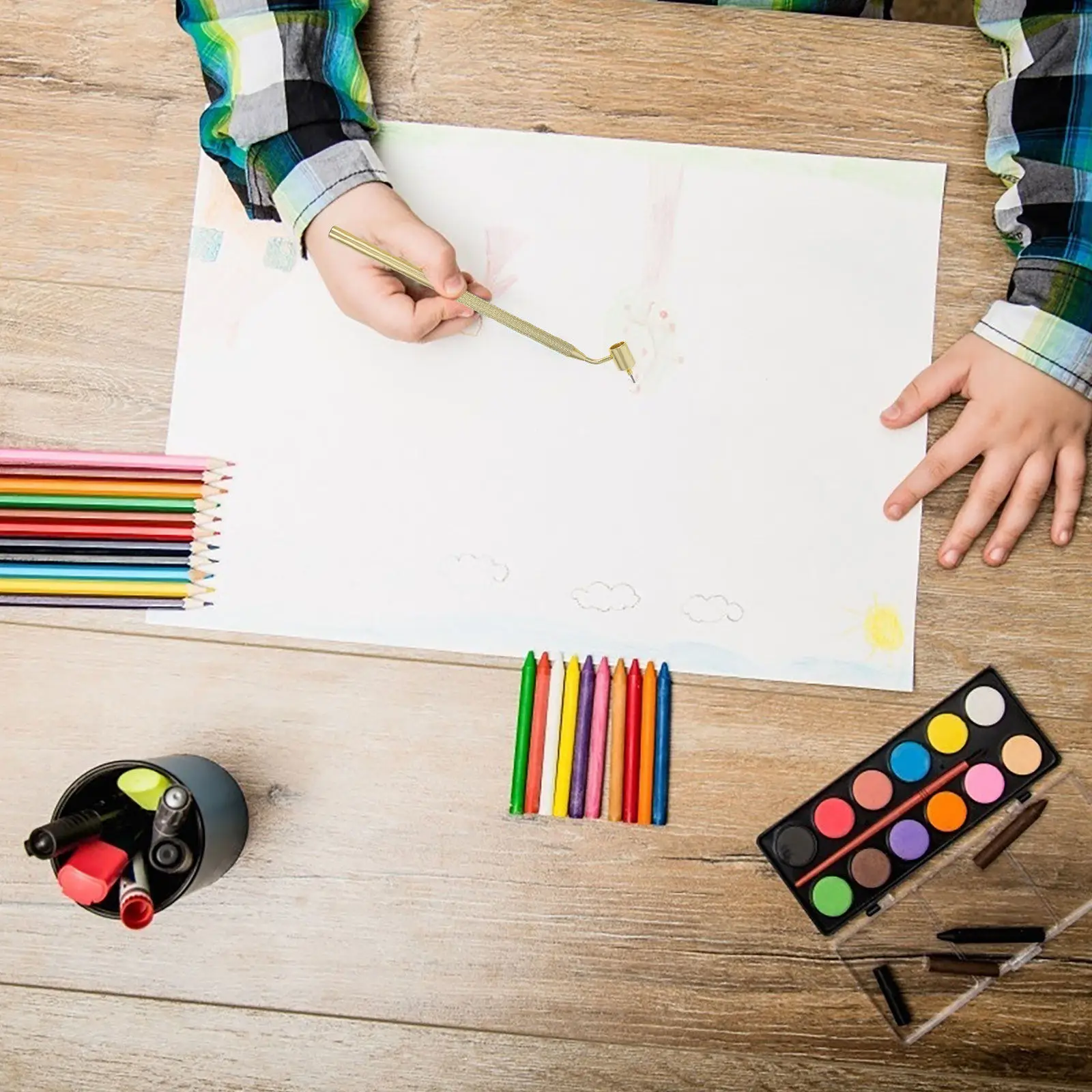 

Набор из 2 ручек-аппликаторов с тонким наконечником для жидких чернил и краски, 0.5 мм и 0.7 мм, для художественных работ, ремонта автомобилей и точной микросхемотехники