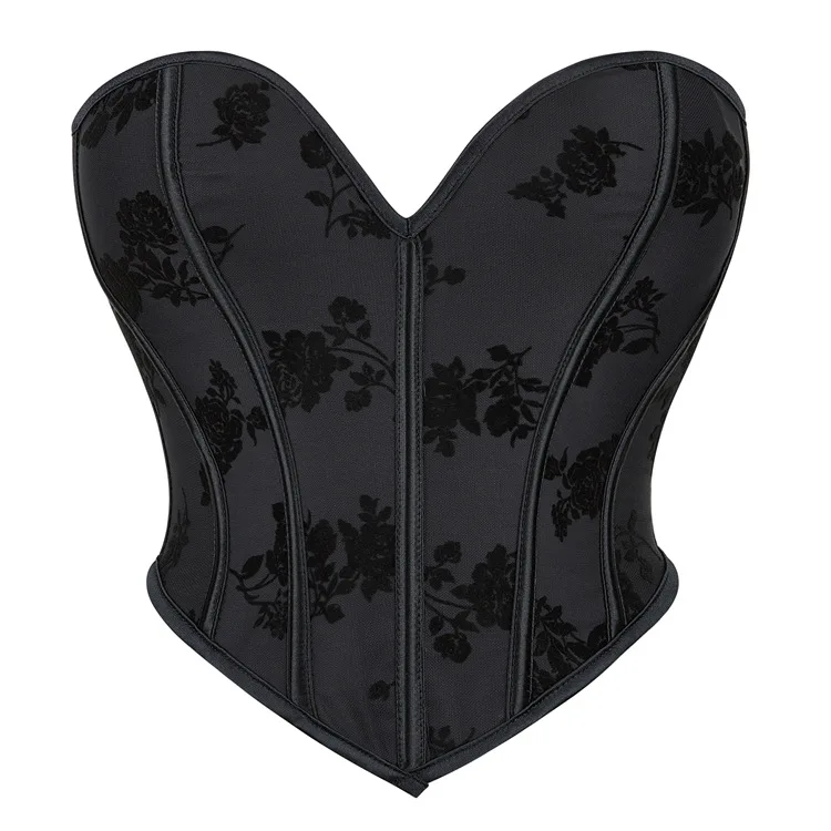 Multiple Sexy Women Vintage Body Shaper Heart Shaped BraOverbust Corset Gothic Wedding Lingerie Corselet