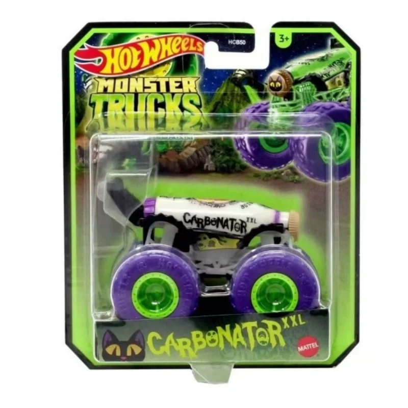 

Новинка! Горячая распродажа: Коллекционная модель Monster Trucks JFX08 от Hot Wheels, светящаяся в темноте, литая под давлением, для декора и коллекции, игрушка-сюрприз.