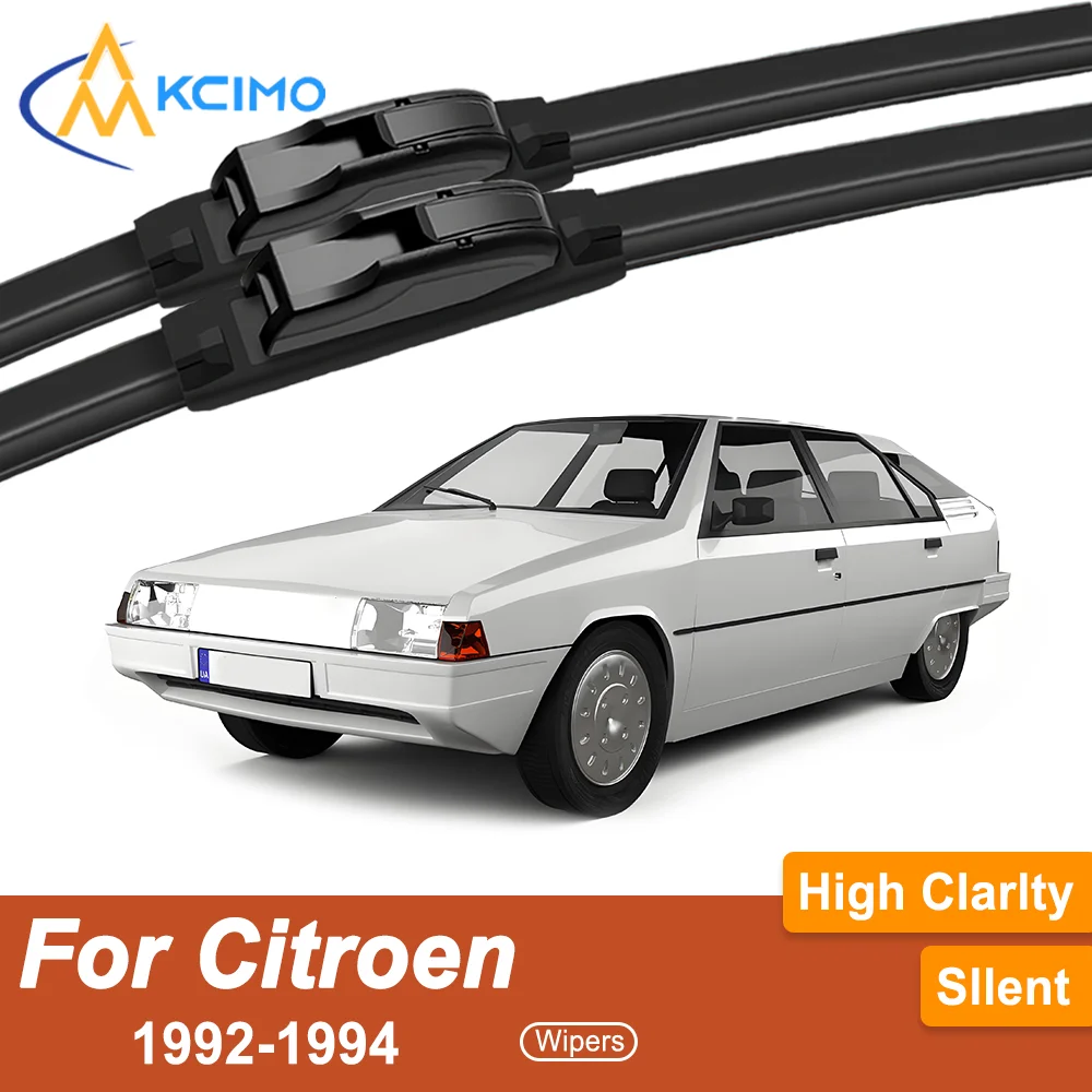 

Premium Rubber Durable Silent Windshield Wiper Blades 2pcs for Citroen Citroen BX 1992-1994 Front Wiper Blades Set