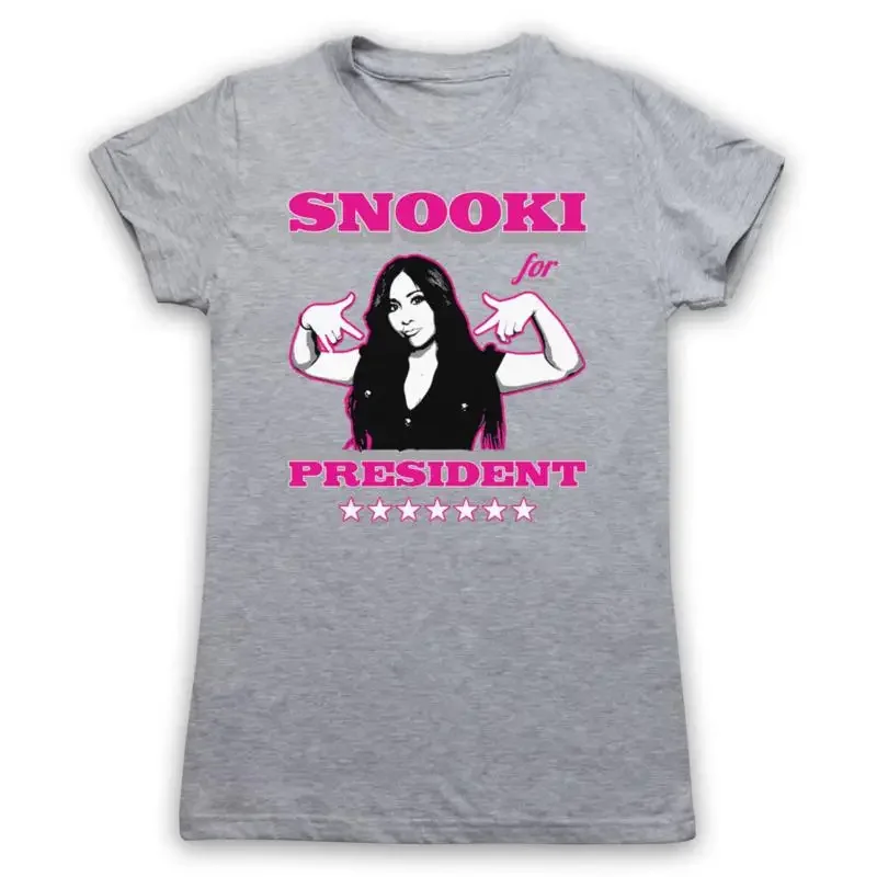 SNOOKI FOR PRESIDENT JERSEY SHORE UNOFFICIAL FAN TV MENS WOMENS T SHIRT