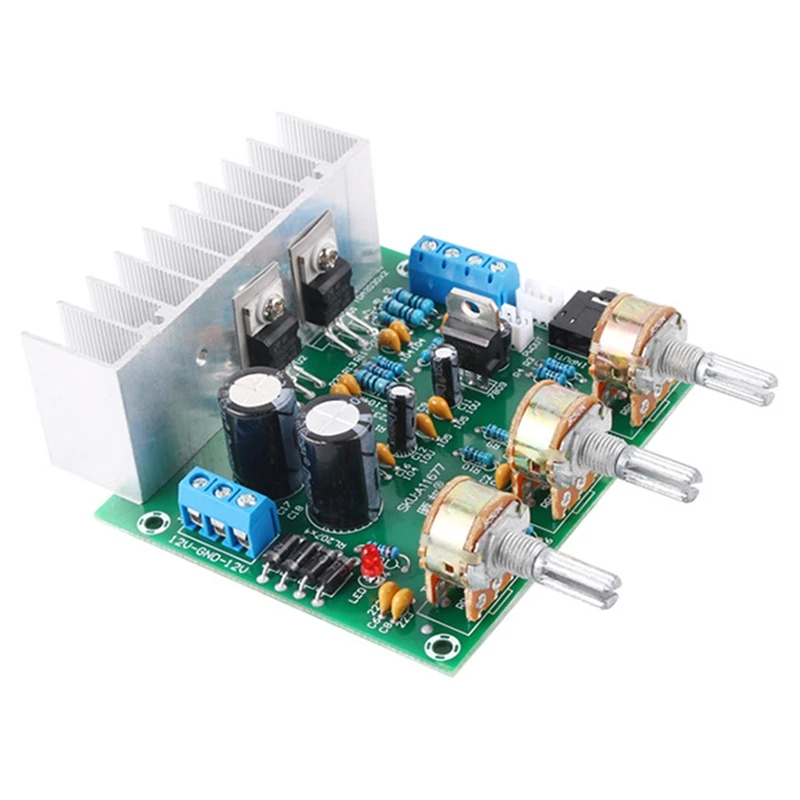 HiFi High Fidelity TDA2030A Dual Channel Amplifier Board 2.0 Fever Speaker Sounds 2x15W Finished Electronic DIY