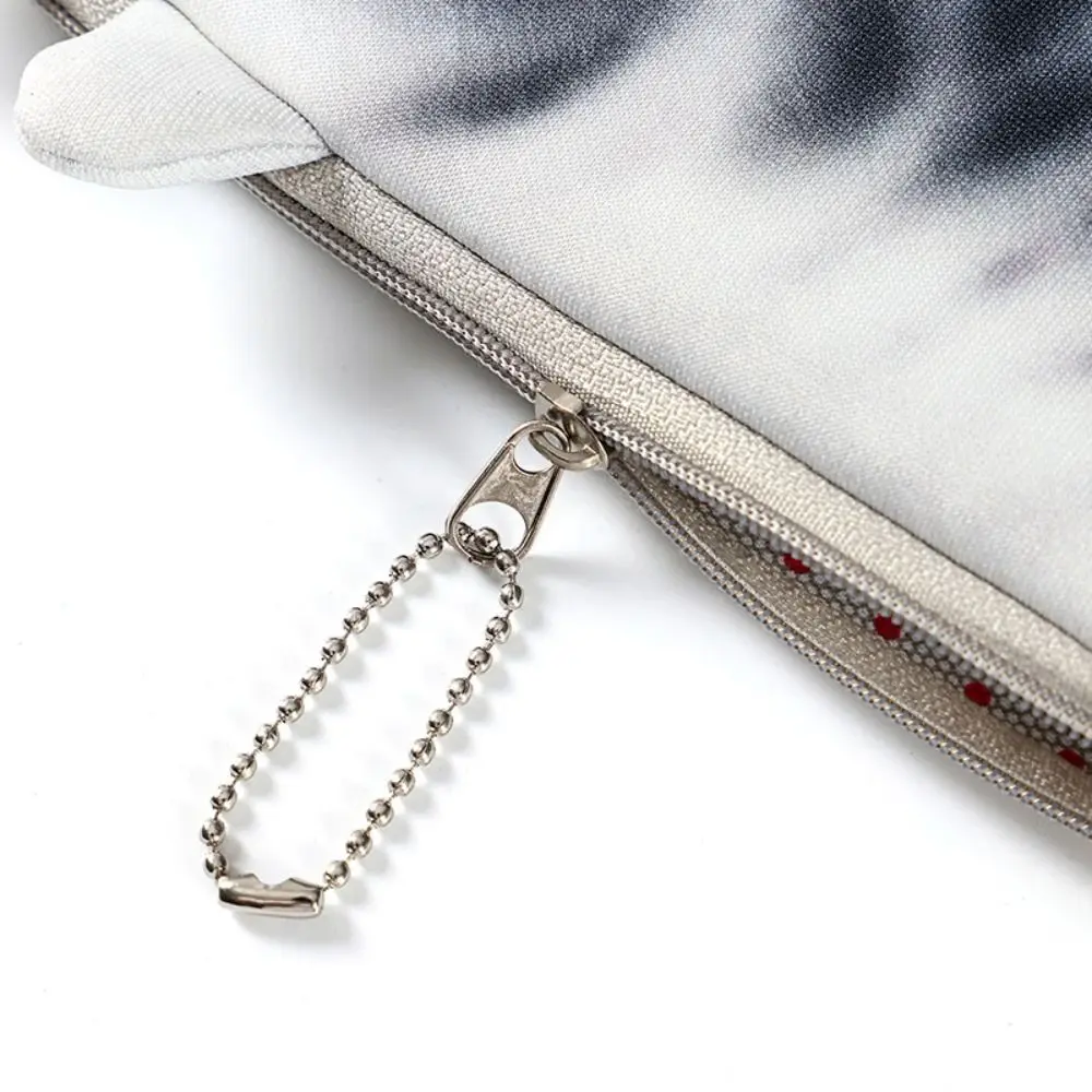 Creative Learning Office Supplies 3D Simulation Cat Pen Storage Pen Bag Pencil Case Stationery Bag