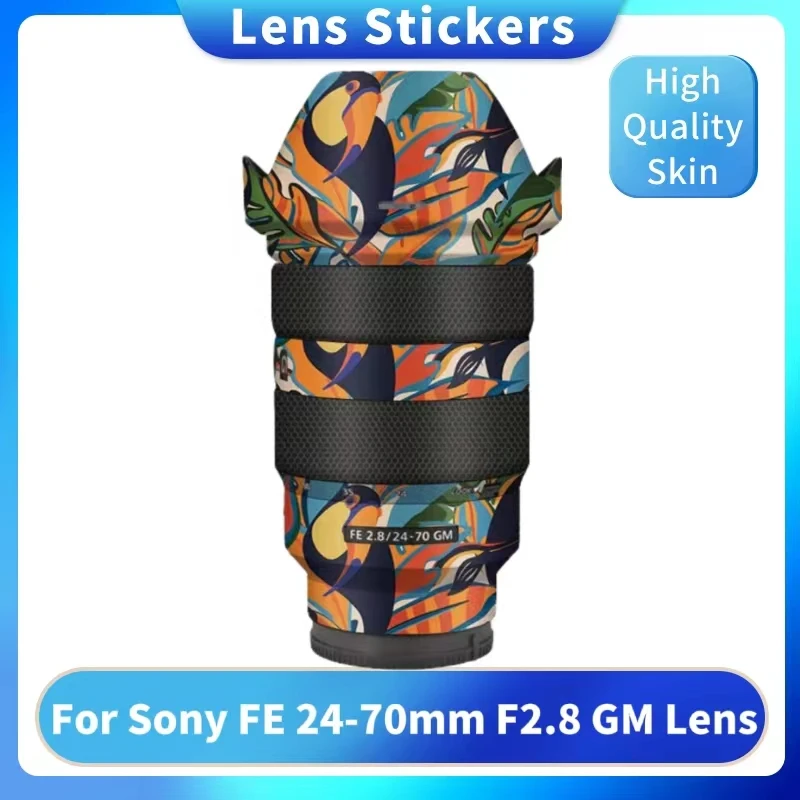 For Sony FE 24-70 F2.8 GM Decal Skin Vinyl Wrap Film Lens Body Protective Sticker Protector Coat SEL2470GM 24-70mm 2.8 F/2.8