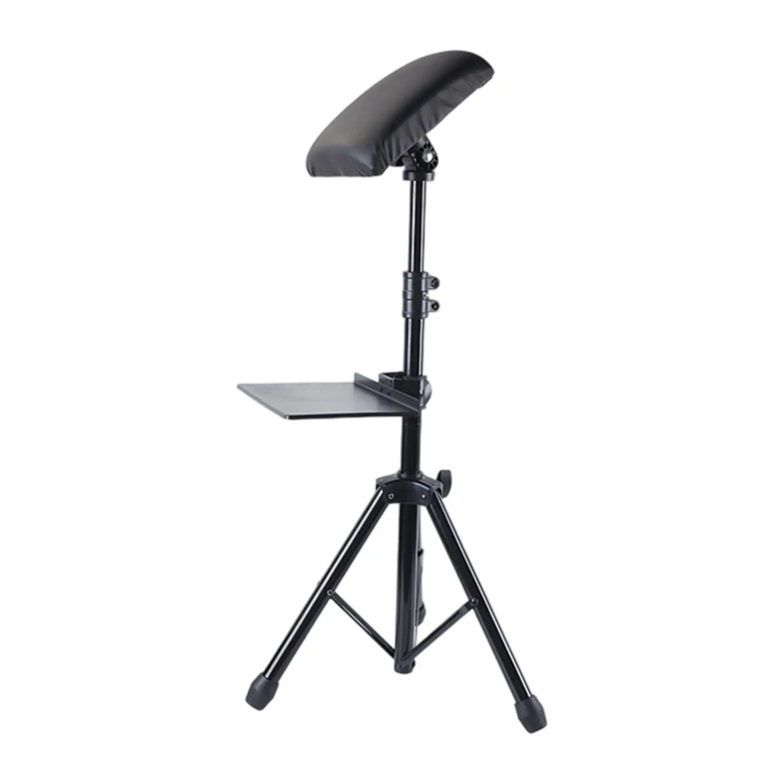

Professional Iron Armrest Stand Tripod Adjustable Height Arm Leg Support Salon Home Tattoo Armrest for Artists
