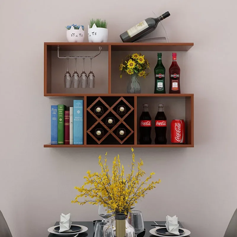 

Wood Living Room Wine Cabinets Kitchen Buffet Drink Retail Restaurant Wine Rack Commercial Holder Botellero Vino Display Cabinet