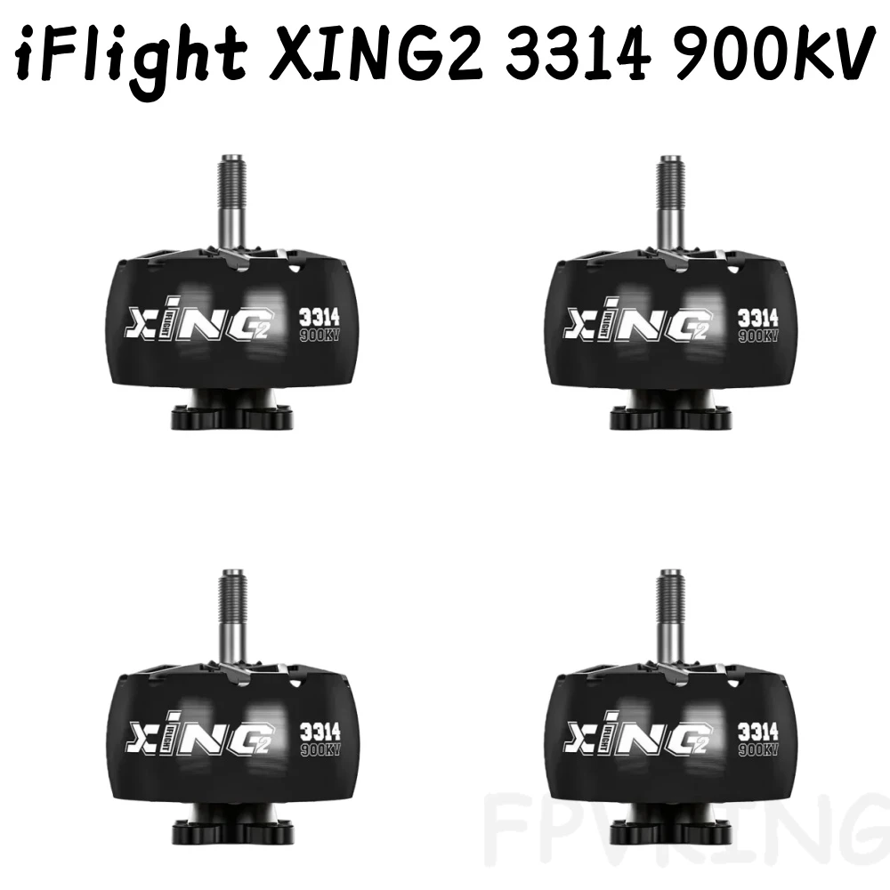 

iFlight XING2 3314 900KV 6S Brushless Motor 1/2/4 Pcs for Cinelifter FPV Drone Heavy Lift Accessory