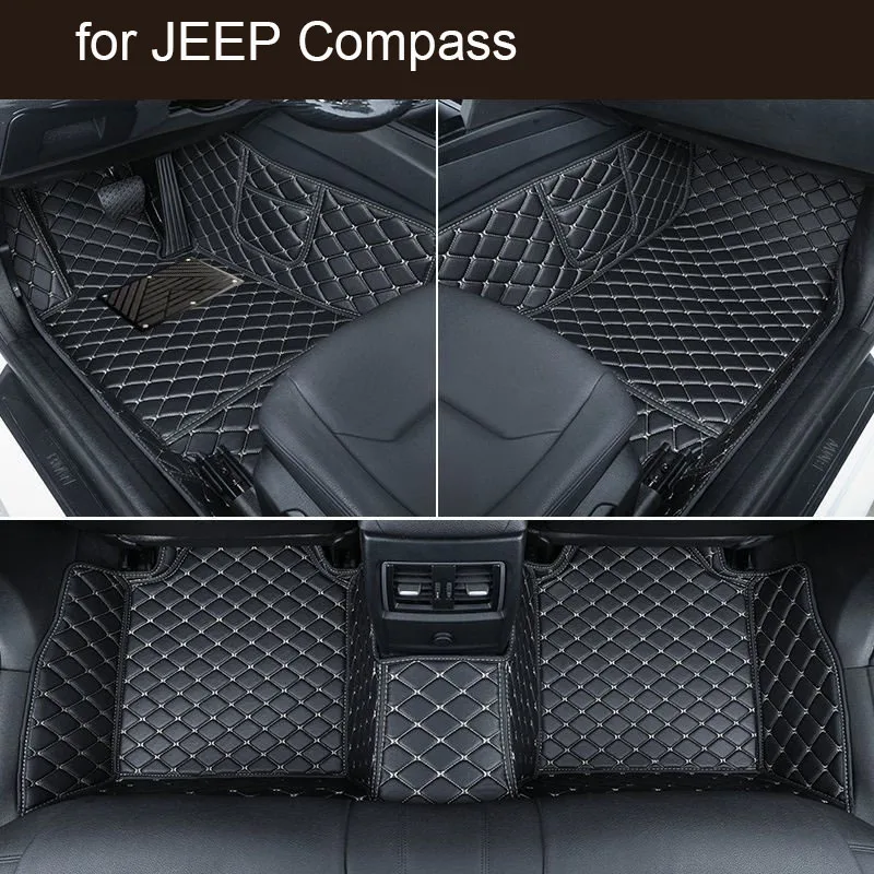 

Car Floor Mats for JEEP Compass 2019 Accessories Customized Auto Carpets