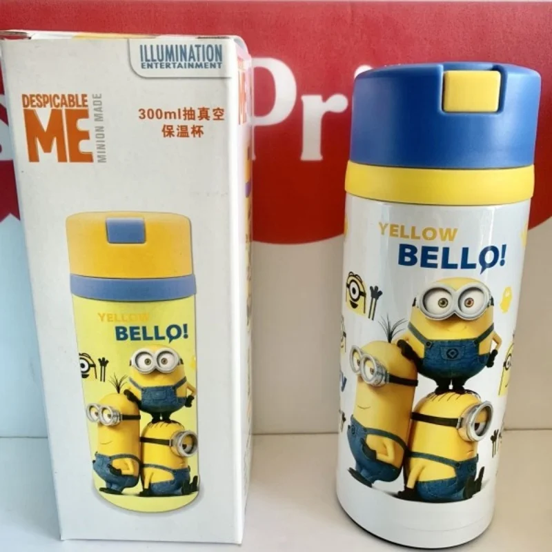 Minions Anime Cartoon Thermos Cup Kids Direct Drink Cup 6003 Boys and Girls Baby School Thermos Cup Gift