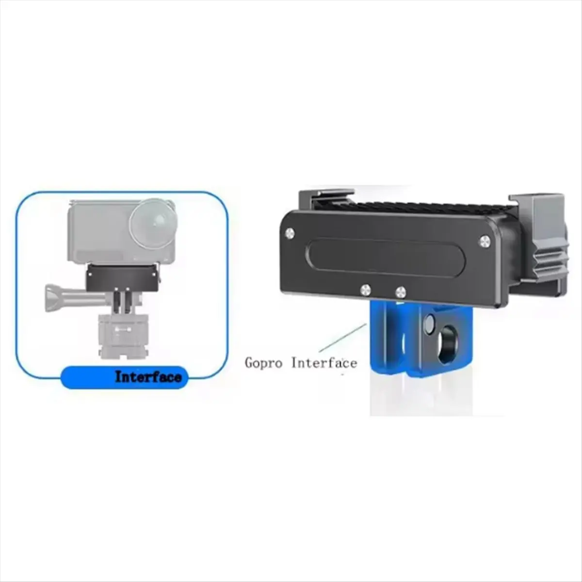 Qualified- Magnetic Quick Release Converter Base with 1/4 Inch Thread Hole & for Gopro Adapter for DJI OSMO Action 5PRO/4/3