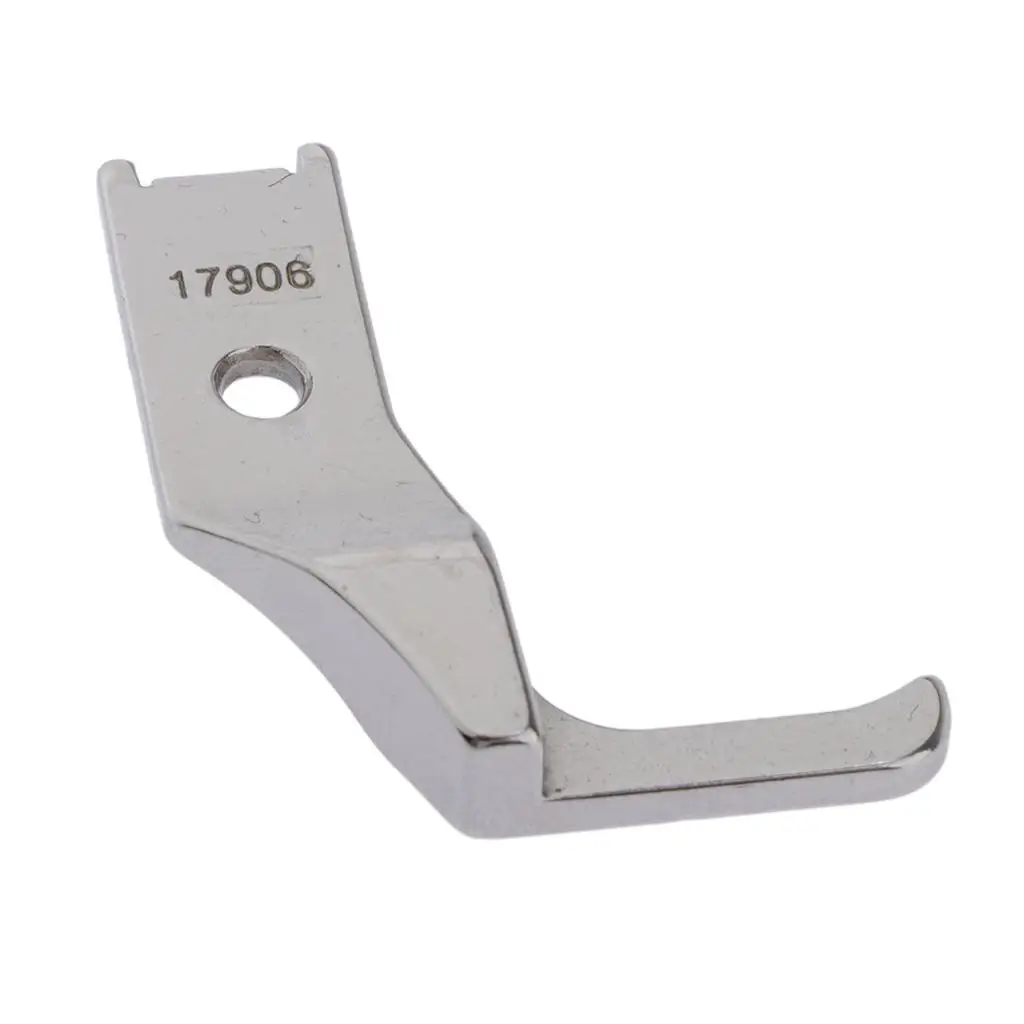 Steel Sewing Walking Foot Zipper Presser Set DIY Machine Parts with Guide Compatible for Singer 211G 211U and for Juki LU 563
