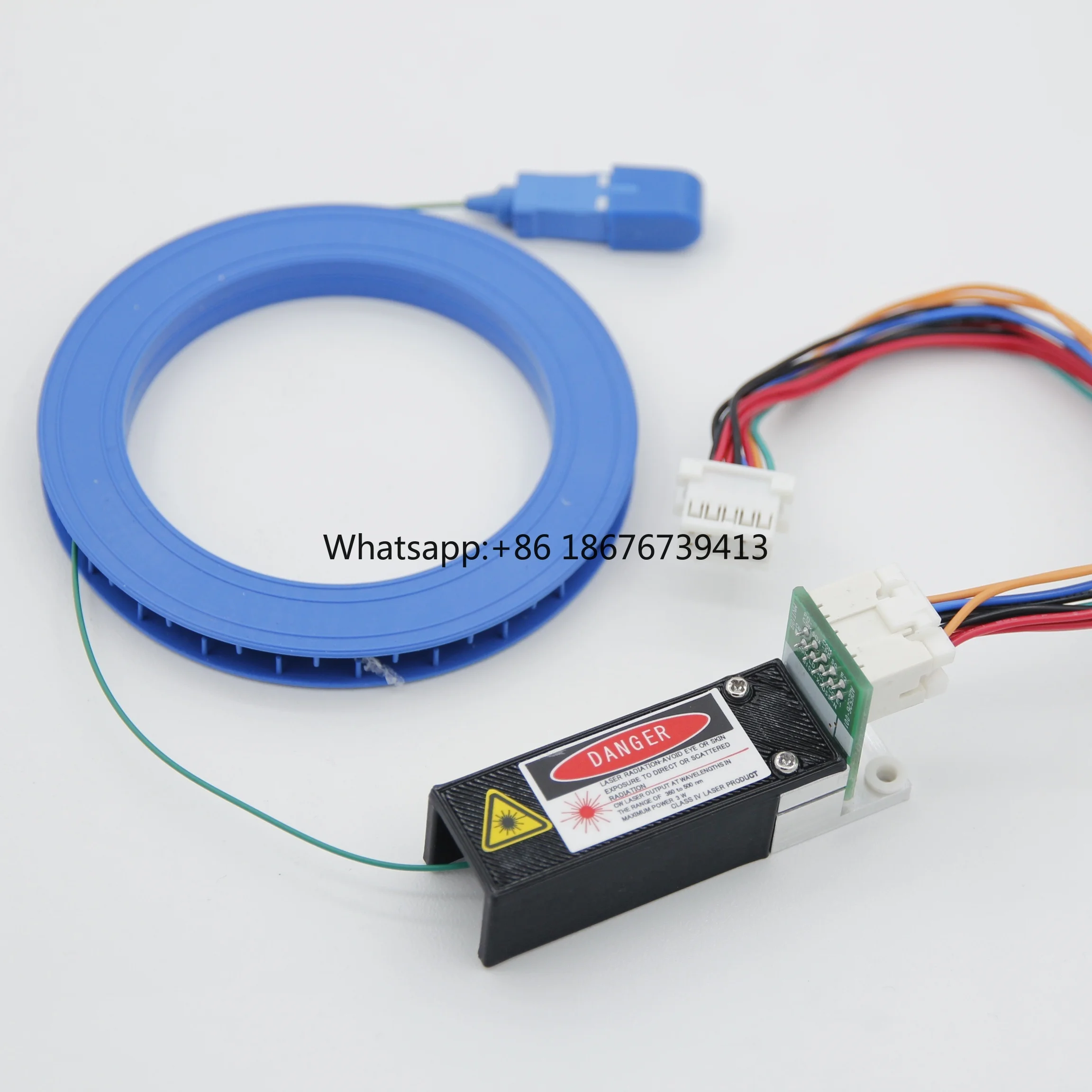 

Горячая распродажа: УФ-модуль с оптоволоконным подключением 405 нм 600 мВт для печати на печатных платах