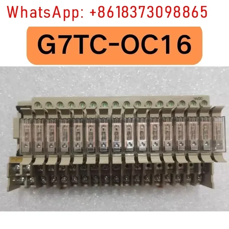 

The second-hand G7TC-OC16 relay tested OK and its function is intact