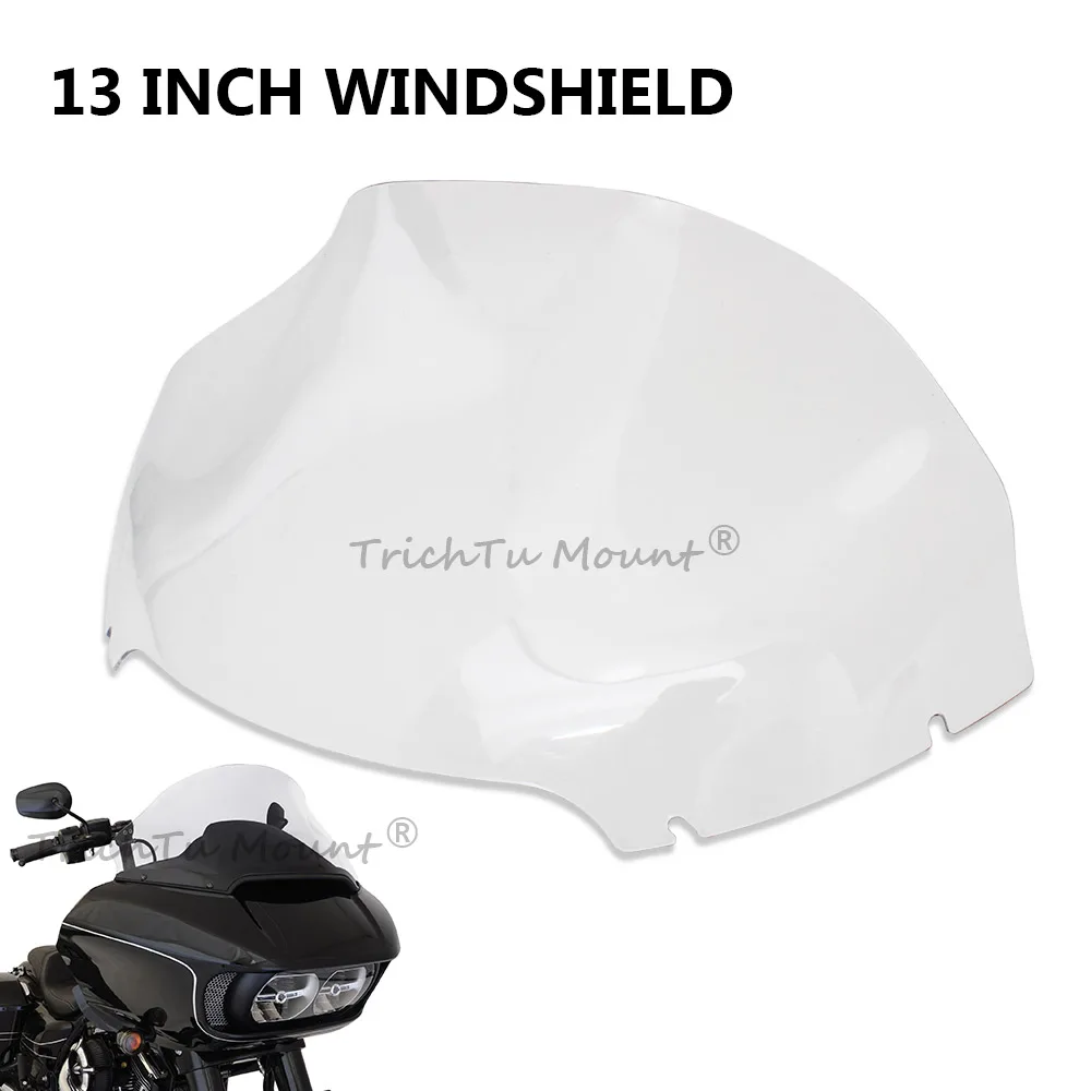 

Motorcycle Screen Windshield Fairing Windscreen Baffle Wind Deflectors For Harley Davidson Road Glide FLTR Ultra FLTRU FLTRX CVO