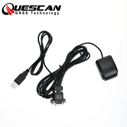 직렬 RS232 GPS 수신기 DB9 USB 전원 NMEA 0183 GPS 안테나 수신기 해양 VHF Yaesu FT-991 GPS 부품,9600bps,1Hz