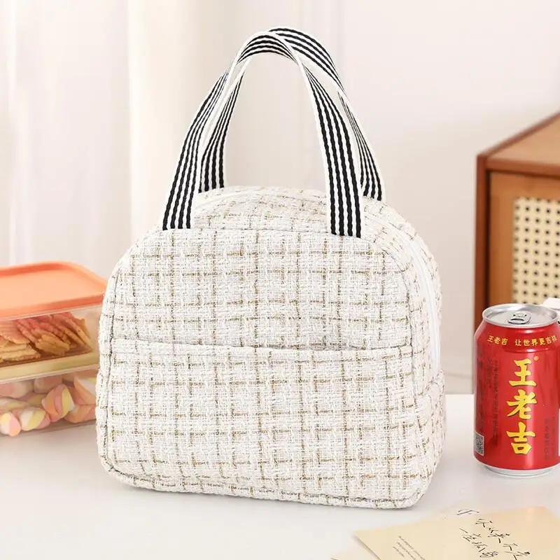 لطيف الكرتون مقاوم للماء مقاومة للاهتراء العزل موضة علب الاغذية حقيبة يد عادية سعة كبيرة متعددة الوظائف حقيبة التخزين #6