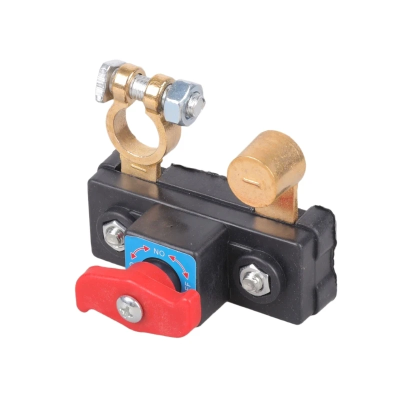 96GB Quick Installation Battery Disconnect Switches For Vehicles Prevents Dead Battery Issues Manual Rotary Shut Off Switches