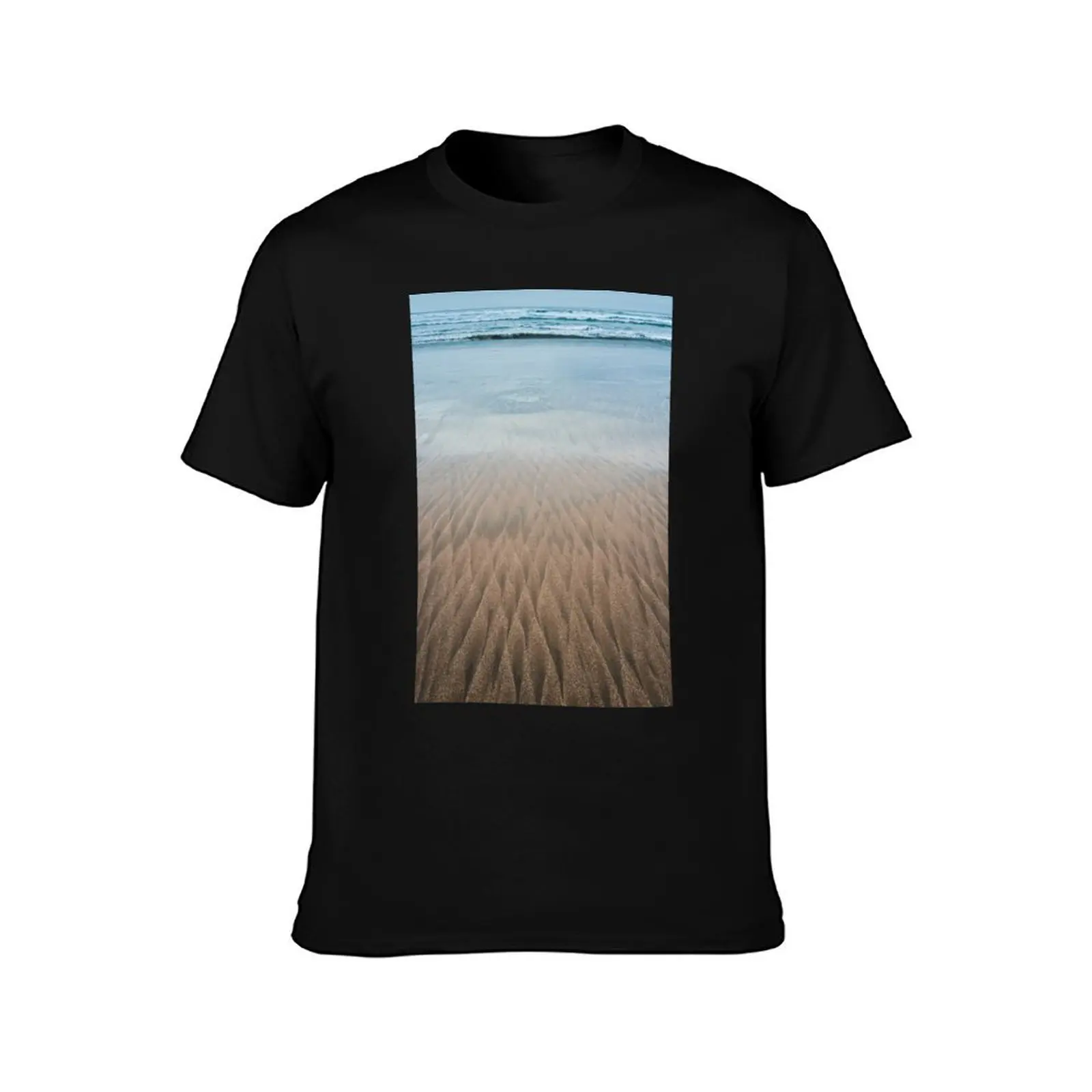 Sand Triangles and Ocean Waves T-Shirt t shirt men 100% cotton luxury brand T-Shirt