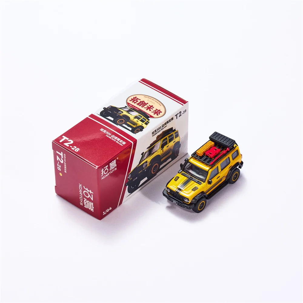 Xcartoys-Modèle de voiture moulé sous pression Border pour adolescents et adultes, véhicule classique, collection de passe-temps, cadeaux, 1:64, 1/64, 300