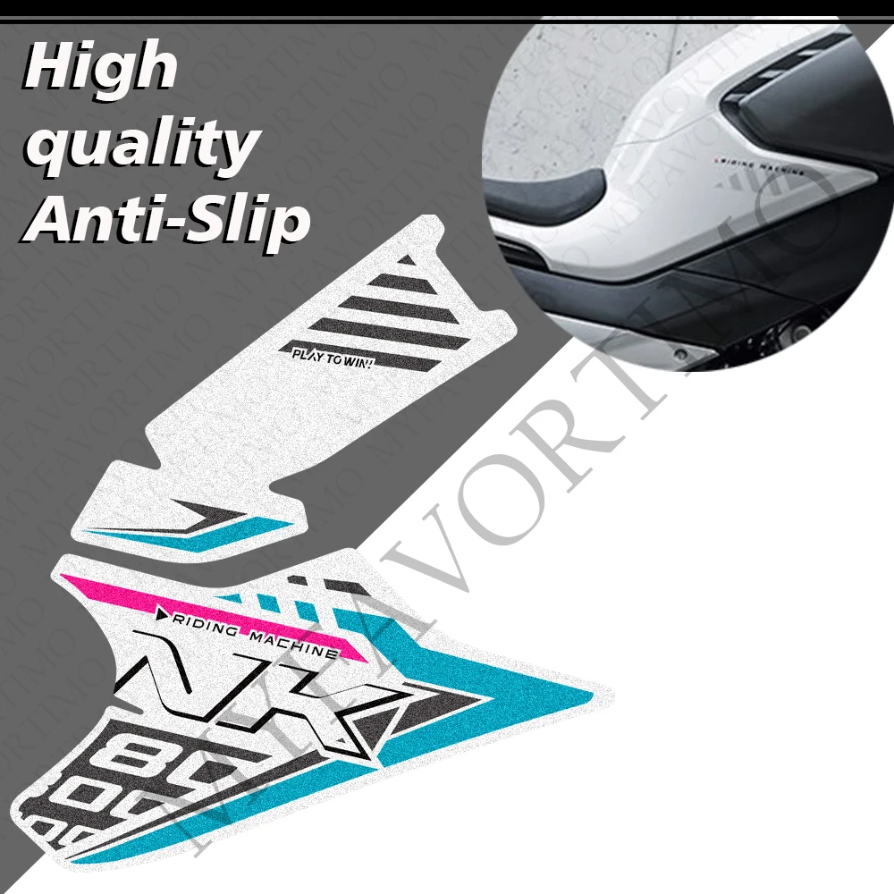 For 800NK 800 NK Tank Pad Knee Grip Gas Fuel Oil Protection Anti-slip Stickers Decals Accessories