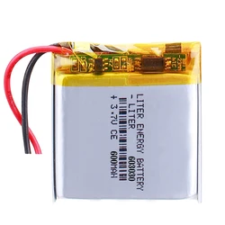 3.7V 603030 600mah lithium- polymer battery For toys speaker Tachograph,GPS TK103,GEOZON watches