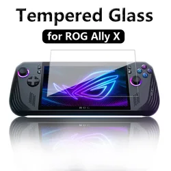 Asus ROG Ally X ekran HD koruyucu Film için yüksek kalite temperli cam ROG Ally X oyun konsolu aksesuarları için Anti-scratch