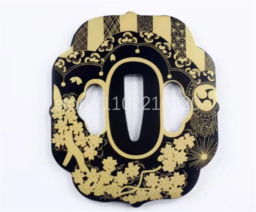 Very Nice Steel Iron Tsuba Handguard Guard For Japanese Real Japan Samurai Katana Sword Fittings Accessory Parts