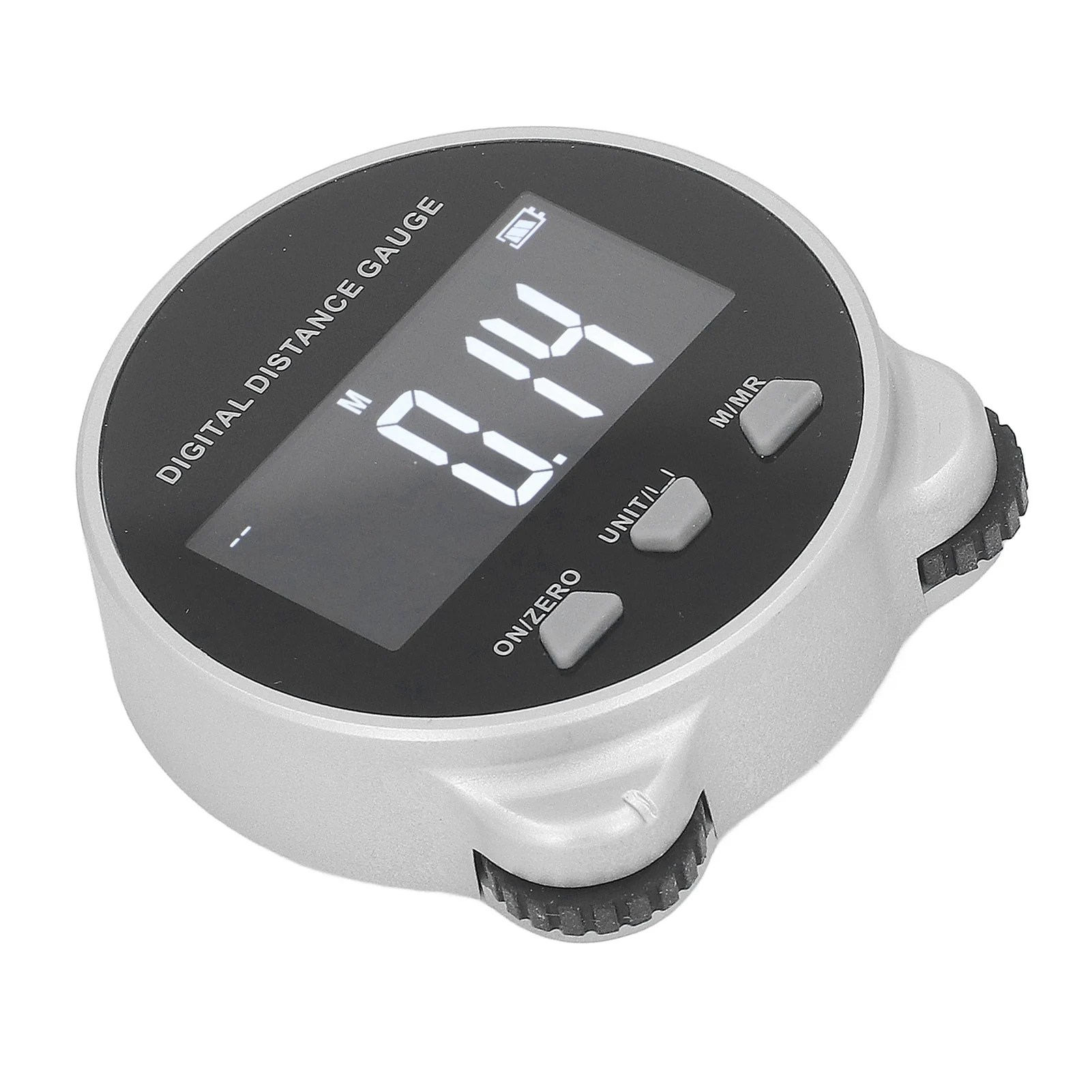 Digital Tape Measure Unit Switchable Digital Display Roller Ruler Silver Black Multifunctional Compact for Curve for Circle