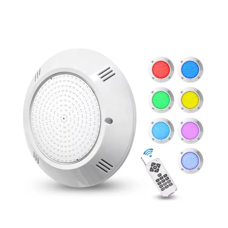 AC12V Ip68 Waterproof Multi Color Led Rgb Wall Mounted Resin Filled Swimming Pool Lights for Sale With High Quality