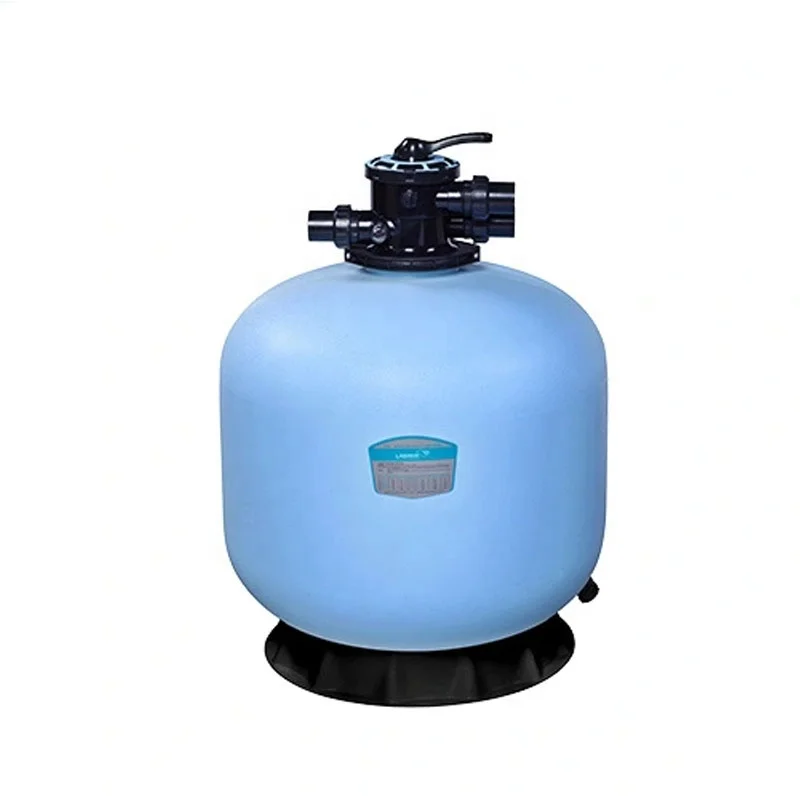 Hot-selling swimming pool filtration system HDPE sand filter fiber ball replacement sand low-cost top-mounted pool filter