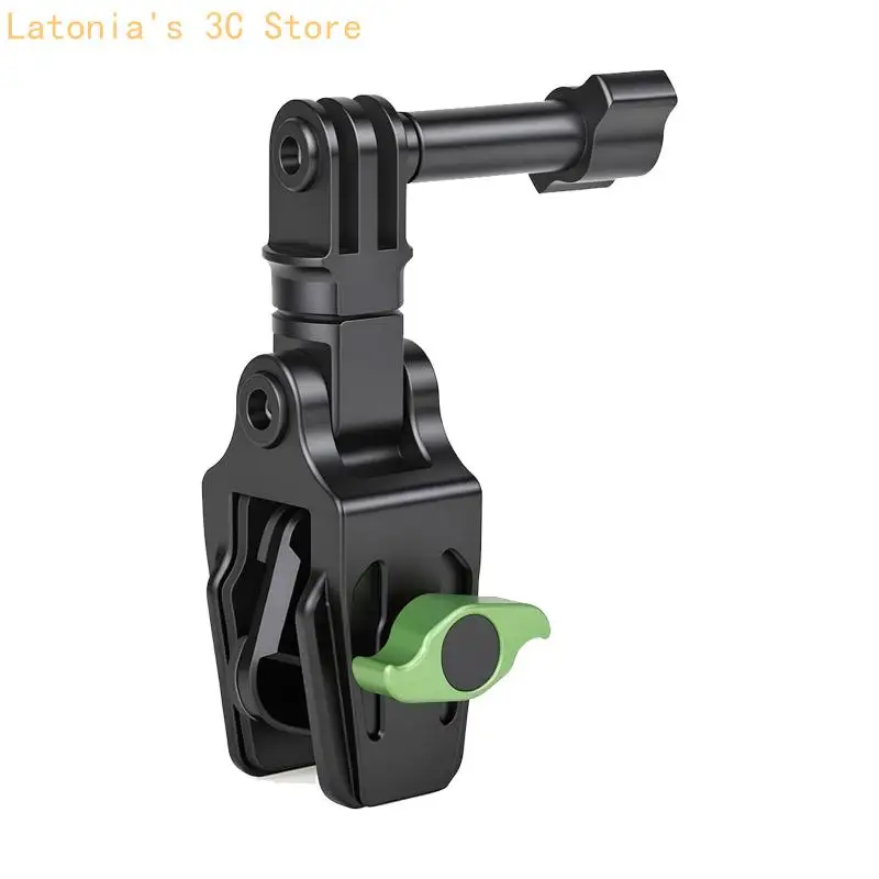 2-Prong-Kamerahalterung für Action6/5Pro für 1–8 mm Klemmung an Windschutzscheibenkanten, verstellbare Kamerahalterungen aus – Detail 2