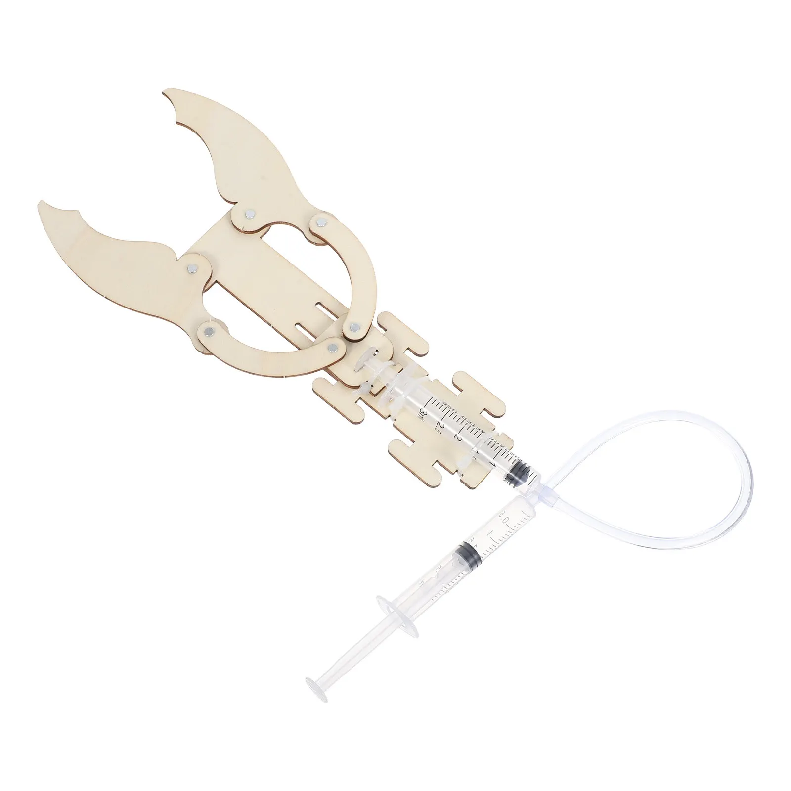 

Набор из 3 гидравлических механических роботизированных рук для деревянных конструкторов STEM: обучающий ресурс для детей по робототехнике и научным симуляциям