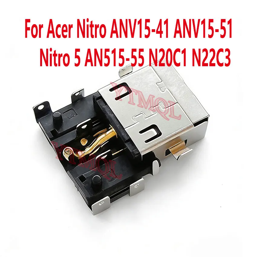 Laptop DC Power Jack For ACER Nitro ANV15-41 ANV15-51 Nitro 5 AN515-55 N20C1 N22C3 For Acer Aspire 7 A715-76G A715-51G Connector