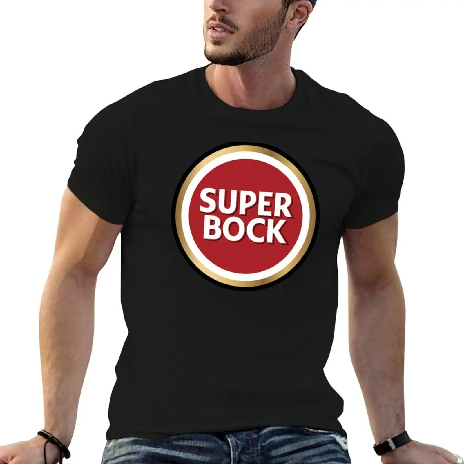 

Super Bock For Fans T-Shirt black cotton t-shirt plain for man package man graphic t shirt T-Shirt