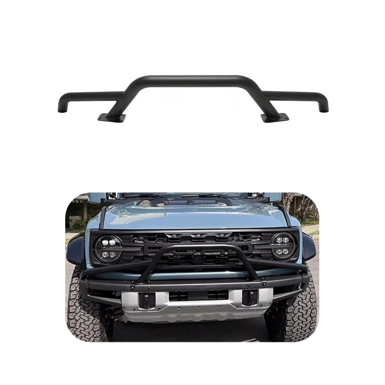 

High Steel Bull U-Bar Front Bumper For Ford Bronco 2021+ 4x4 Auto Accessories Part
